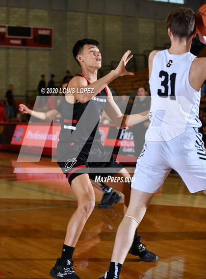 Thumbnail 2 in Salesian College Preparatory vs. Centennial (Nike Extravaganza) photogallery.