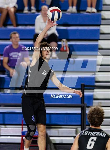 Thumbnail 1 in Lutheran vs. D'Evelyn (CHSAA 4A Round 2) photogallery.