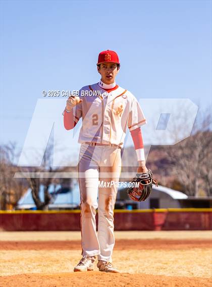 Thumbnail 2 in Judge Memorial Catholic vs. Morgan (Chuckwagon Classic) photogallery.