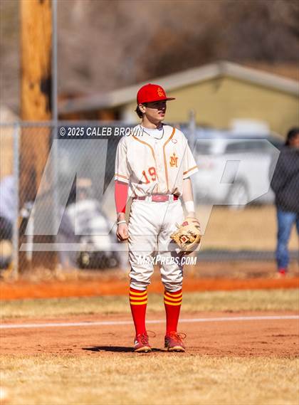 Thumbnail 2 in Judge Memorial Catholic vs. Morgan (Chuckwagon Classic) photogallery.