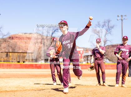 Thumbnail 2 in Judge Memorial Catholic vs. Morgan (Chuckwagon Classic) photogallery.
