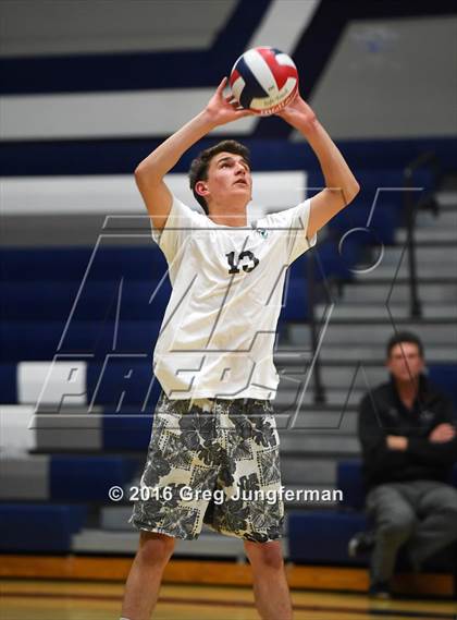 Thumbnail 1 in Drake @ Marin Catholic (MCAL Semifinal) photogallery.