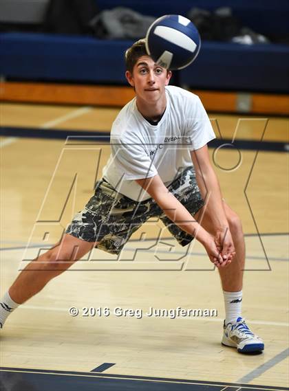 Thumbnail 1 in Drake @ Marin Catholic (MCAL Semifinal) photogallery.