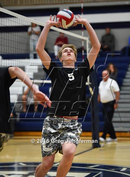 Thumbnail 3 in Drake @ Marin Catholic (MCAL Semifinal) photogallery.