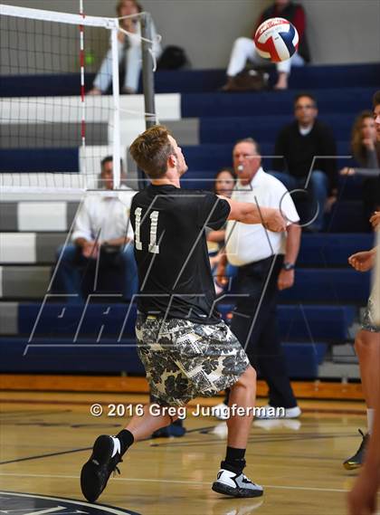 Thumbnail 3 in Drake @ Marin Catholic (MCAL Semifinal) photogallery.