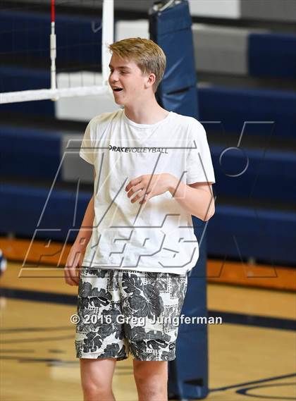 Thumbnail 2 in Drake @ Marin Catholic (MCAL Semifinal) photogallery.