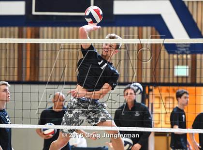Thumbnail 1 in Drake @ Marin Catholic (MCAL Semifinal) photogallery.