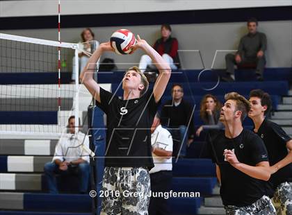 Thumbnail 1 in Drake @ Marin Catholic (MCAL Semifinal) photogallery.