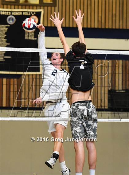 Thumbnail 2 in Drake @ Marin Catholic (MCAL Semifinal) photogallery.