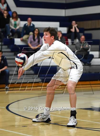 Thumbnail 2 in Drake @ Marin Catholic (MCAL Semifinal) photogallery.