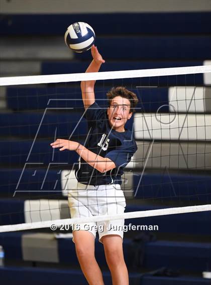 Thumbnail 1 in Drake @ Marin Catholic (MCAL Semifinal) photogallery.