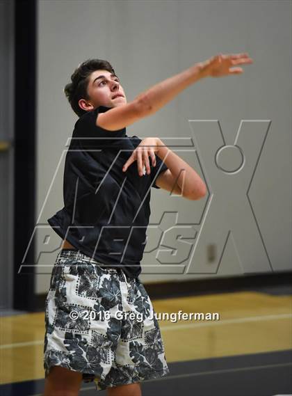 Thumbnail 2 in Drake @ Marin Catholic (MCAL Semifinal) photogallery.