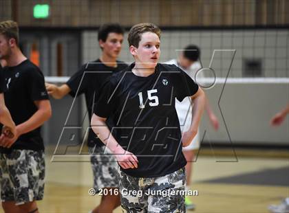 Thumbnail 2 in Drake @ Marin Catholic (MCAL Semifinal) photogallery.