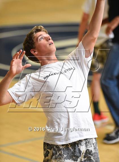 Thumbnail 1 in Drake @ Marin Catholic (MCAL Semifinal) photogallery.