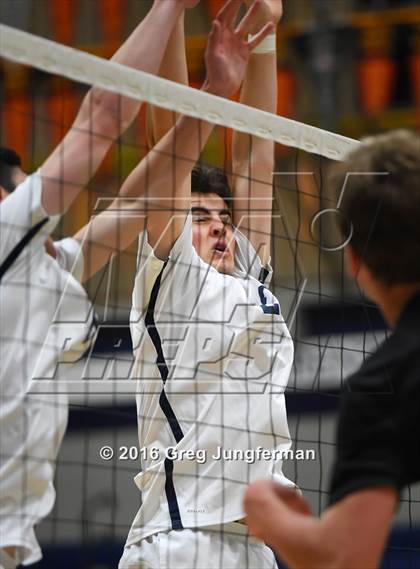 Thumbnail 1 in Drake @ Marin Catholic (MCAL Semifinal) photogallery.