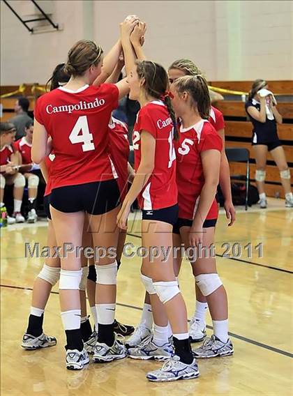 Thumbnail 2 in Campolindo vs Millard North (Archbishop Mitty Invitational Tournament) photogallery.