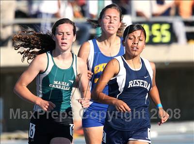 Thumbnail 1 in CIF State Championships (Girls 1600 - Preliminaries) photogallery.