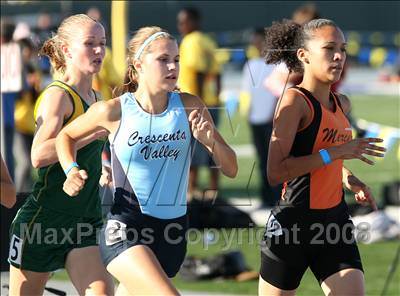 Thumbnail 1 in CIF State Championships (Girls 1600 - Preliminaries) photogallery.