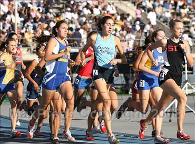 Thumbnail 3 in CIF State Championships (Girls 1600 - Preliminaries) photogallery.