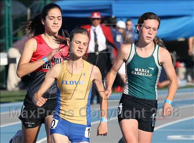 Thumbnail 1 in CIF State Championships (Girls 1600 - Preliminaries) photogallery.