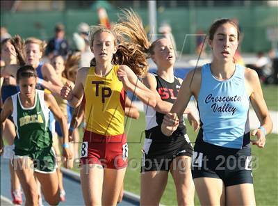 Thumbnail 1 in CIF State Championships (Girls 1600 - Preliminaries) photogallery.
