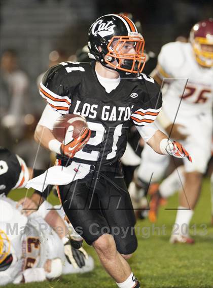 Thumbnail 2 in Menlo-Atherton @ Los Gatos (CIF CCS D2 Semifinal) photogallery.