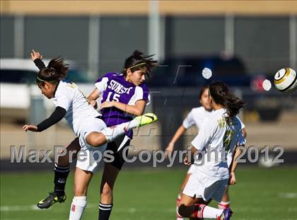 Thumbnail 1 in South Grand Prairie vs. Sunset (Emily Hunter Fish Bowl Tournament) photogallery.