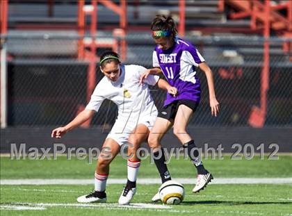 Thumbnail 3 in South Grand Prairie vs. Sunset (Emily Hunter Fish Bowl Tournament) photogallery.
