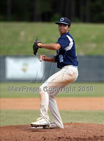 Thumbnail 1 in The Woodlands Christian Academy vs Cypress Christian (TAPPS 3A Regional) photogallery.