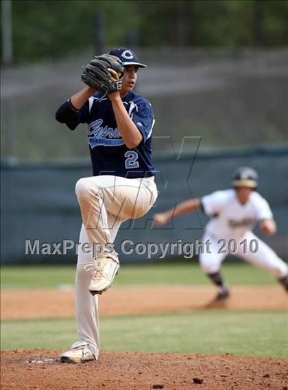 Thumbnail 3 in The Woodlands Christian Academy vs Cypress Christian (TAPPS 3A Regional) photogallery.
