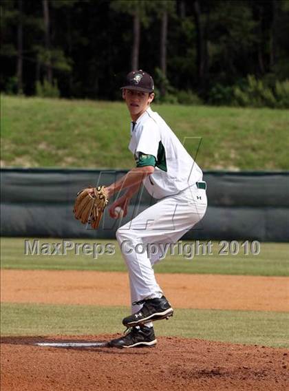 Thumbnail 1 in The Woodlands Christian Academy vs Cypress Christian (TAPPS 3A Regional) photogallery.