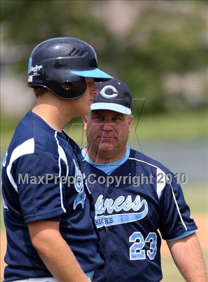 Thumbnail 1 in The Woodlands Christian Academy vs Cypress Christian (TAPPS 3A Regional) photogallery.