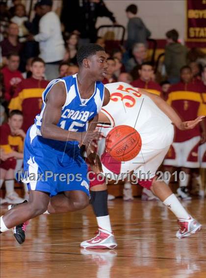 Thumbnail 3 in Crosby at St. Joseph (CIAC 2nd Round) photogallery.