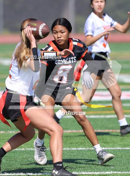 Thumbnail 2 in San Mateo vs Woodside (Aragon HS) photogallery.