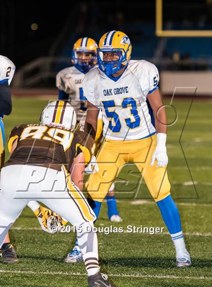 Thumbnail 3 in Oak Grove vs. Saint Francis (CCS Division II Final) photogallery.