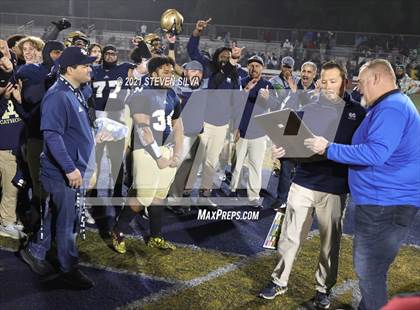 Thumbnail 2 in Helix vs. Mater Dei Catholic (CIF Division 2-AA SoCal Regional Final) photogallery.