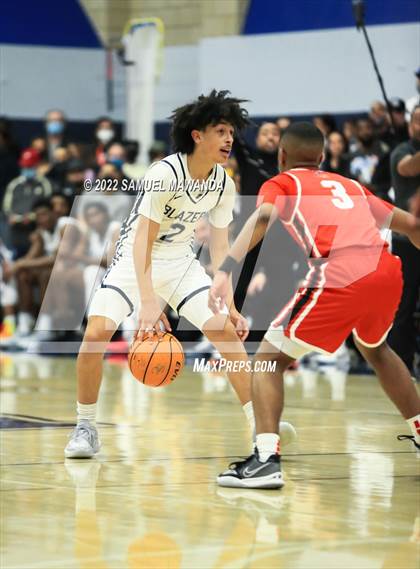Thumbnail 2 in  Harvard-Westlake @ Sierra Canyon (Open Division CIF SS Playoffs Pool B) photogallery.