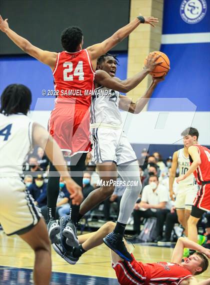 Thumbnail 2 in  Harvard-Westlake @ Sierra Canyon (Open Division CIF SS Playoffs Pool B) photogallery.
