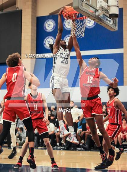Thumbnail 1 in  Harvard-Westlake @ Sierra Canyon (Open Division CIF SS Playoffs Pool B) photogallery.