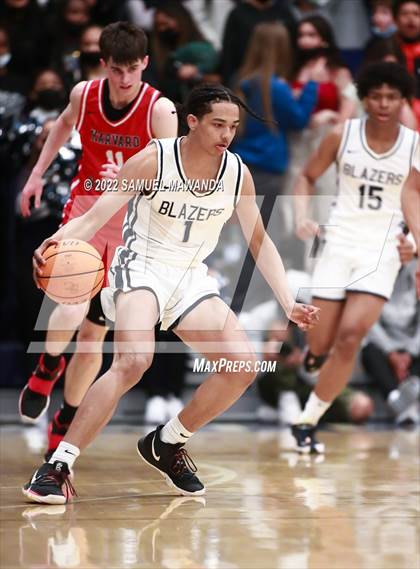 Thumbnail 1 in  Harvard-Westlake @ Sierra Canyon (Open Division CIF SS Playoffs Pool B) photogallery.