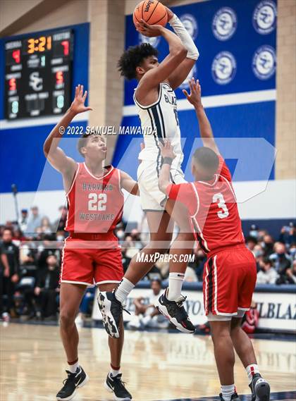 Thumbnail 3 in  Harvard-Westlake @ Sierra Canyon (Open Division CIF SS Playoffs Pool B) photogallery.