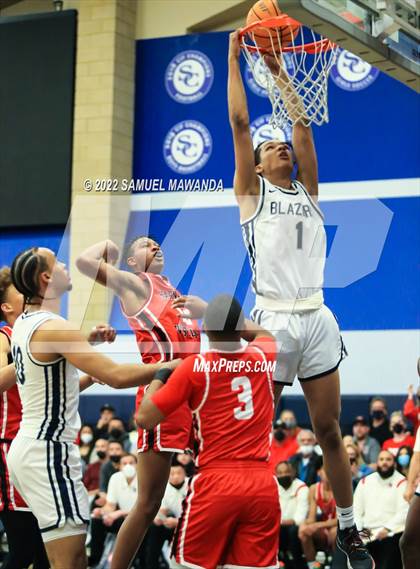 Thumbnail 3 in  Harvard-Westlake @ Sierra Canyon (Open Division CIF SS Playoffs Pool B) photogallery.