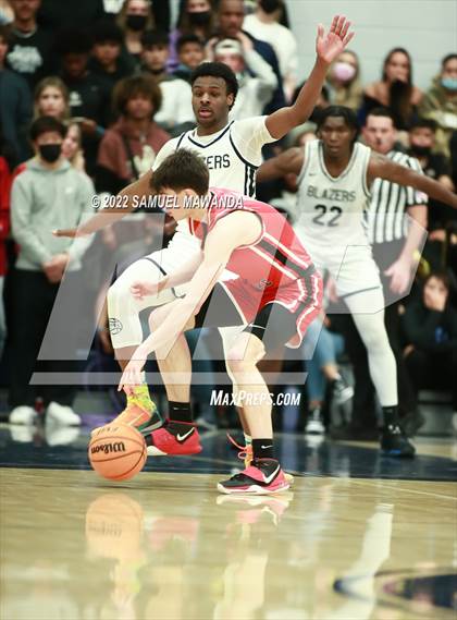 Thumbnail 3 in  Harvard-Westlake @ Sierra Canyon (Open Division CIF SS Playoffs Pool B) photogallery.