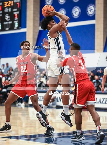 Thumbnail 1 in  Harvard-Westlake @ Sierra Canyon (Open Division CIF SS Playoffs Pool B) photogallery.