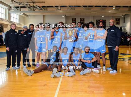 Thumbnail 3 in Graphic Communication Arts vs. Washington Heights Expeditionary (PSAL Manhattan Boro Final) photogallery.