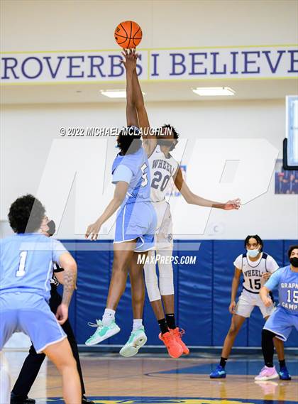 Thumbnail 3 in Graphic Communication Arts vs. Washington Heights Expeditionary (PSAL Manhattan Boro Final) photogallery.