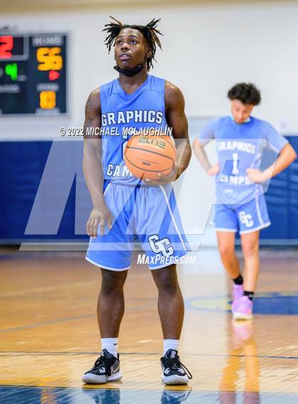 Thumbnail 3 in Graphic Communication Arts vs. Washington Heights Expeditionary (PSAL Manhattan Boro Final) photogallery.