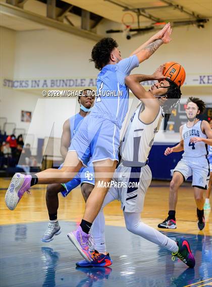 Thumbnail 3 in Graphic Communication Arts vs. Washington Heights Expeditionary (PSAL Manhattan Boro Final) photogallery.