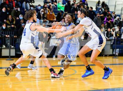 Thumbnail 3 in Graphic Communication Arts vs. Washington Heights Expeditionary (PSAL Manhattan Boro Final) photogallery.