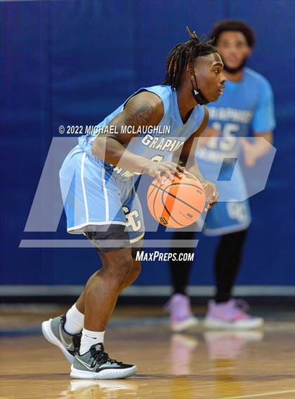Thumbnail 3 in Graphic Communication Arts vs. Washington Heights Expeditionary (PSAL Manhattan Boro Final) photogallery.